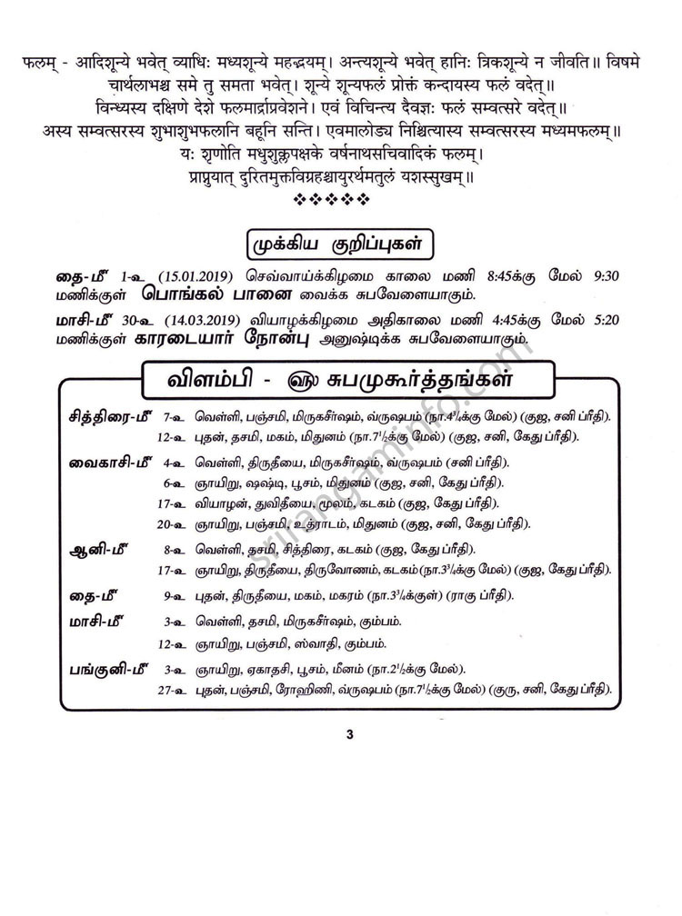 Panchangam